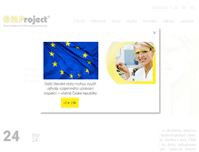 Tablet Screenshot of gmproject.cz